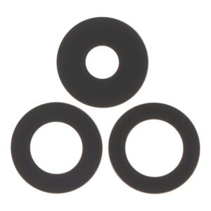 Kameros stikliukas skirtas Samsung Galaxy A56 - Juodas - 3vnt - OEM
