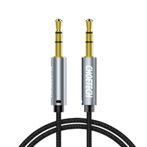 Audio kabelis Choetech AUX002 Mini Jack 3.5mm (male) Mini Jack 3.5mm (male) 1.2m Juodas