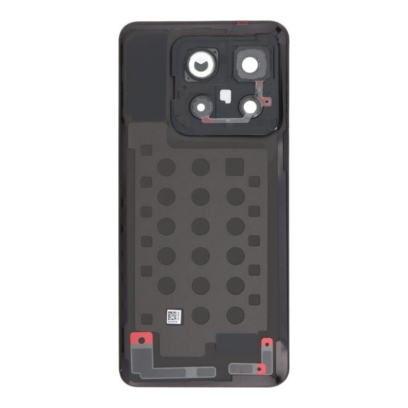 Galinis dangtelis su kameros stikliuku skirtas OnePlus 10T 5G - Juodas