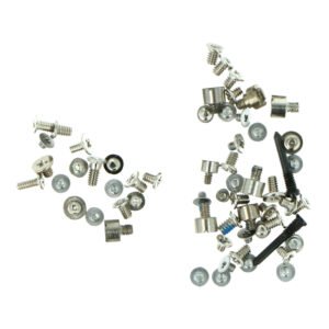 Varžtų komplektas skirtas iPhone XR - Juodas - OEM