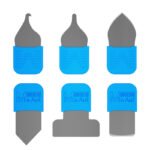 MaAnt MY-118 6in1 itin plonų metalinių plieninių ašmenų atidarymo įrankių rinkinys klijų šalinimui rėmo atskyrimui