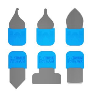 MaAnt MY-118 6in1 itin plonų metalinių plieninių ašmenų atidarymo įrankių rinkinys klijų šalinimui rėmo atskyrimui