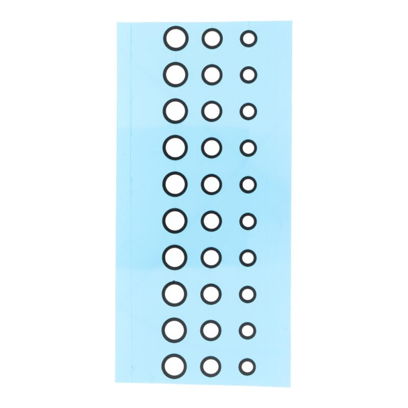 3 mm, 4 mm, 5 mm vidinio skersmens dulkėms atsparus lipdukas telefono kamerai