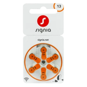 Baterija Signia 13 MF klausos aparatui x 6 vnt