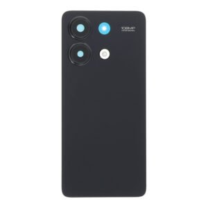 Galinis dangtelis su kameros stikliukas skirtas Xiaomi Redmi Note 13 4G - Midnight Black - OEM