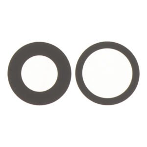Kameros stikliukas skirtas iPhone 17- Juodas - 3vnt - OEM