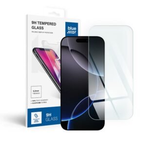 Apasauginis stikliukas skirtas iPhone 16 Pro Max, 17 Pro Max - Blue Star Tempered Glass