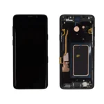 Ekranas su rėmu skirtas Samsung Galaxy S9 G960F - Juodas - Premium