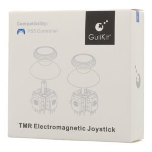 GuliKit TMR elektromagnetinė valdymo svirtis su dangteliais skirta Playstation PS5 valdikliams