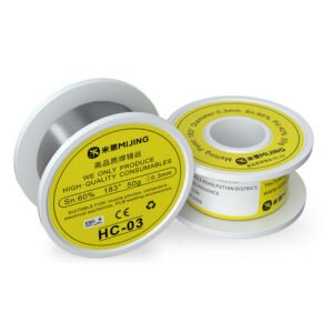 MiJing HC-03 50 g 183 °C didelio grynumo litavimo viela be likučių