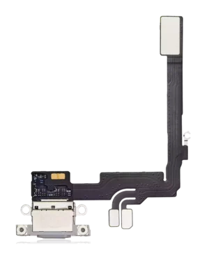 Krovimo lizdas skirtas iPhone 16 Pro - Baltas - OEM